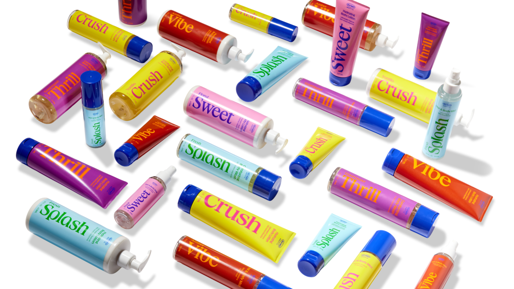 Fragrance mists and body care products in different scents comprise Old Navy Beauty Co.'s debut lineup.