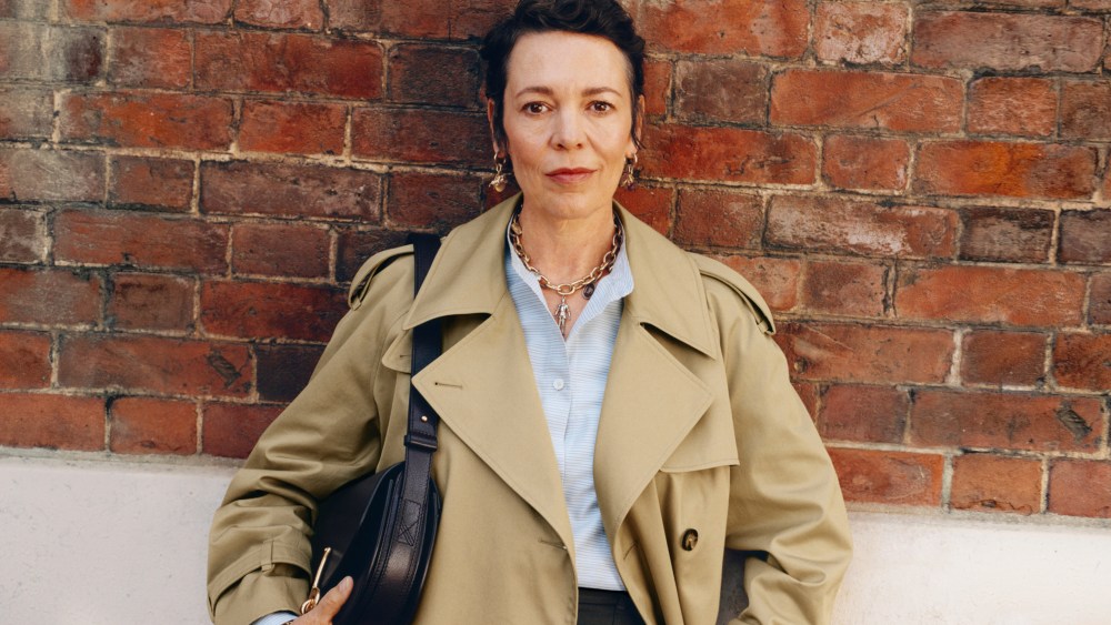 Olivia Colman stars once again in Burberry's outerwear campaign, “It’s Always Burberry Weather: Postcards from London."