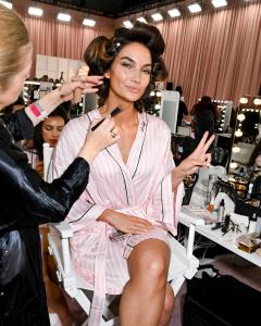 Lily Aldridge at the 2025 Victoria’s Secret Fashion Show held at Steiner Studios on October 15, 2025 in New York, New York.