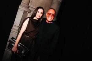 Zoey Deutch, Michael Kors at God's Love We Deliver Golden Heart Awards held at The Cathedral of St. John on October 20, 2025 in New York, New York.