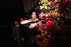 Anne Hathaway at God's Love We Deliver Golden Heart Awards held at The Cathedral of St. John on October 20, 2025 in New York, New York.