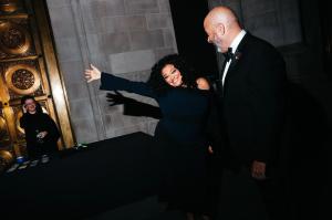 Guests at God's Love We Deliver Golden Heart Awards held at The Cathedral of St. John on October 20, 2025 in New York, New York.