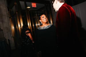 Guest at God's Love We Deliver Golden Heart Awards held at The Cathedral of St. John on October 20, 2025 in New York, New York.