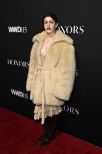 Lilli Kay at the WWD Honors held at Cipriani South Street on October 28, 2025 in New York, New York.