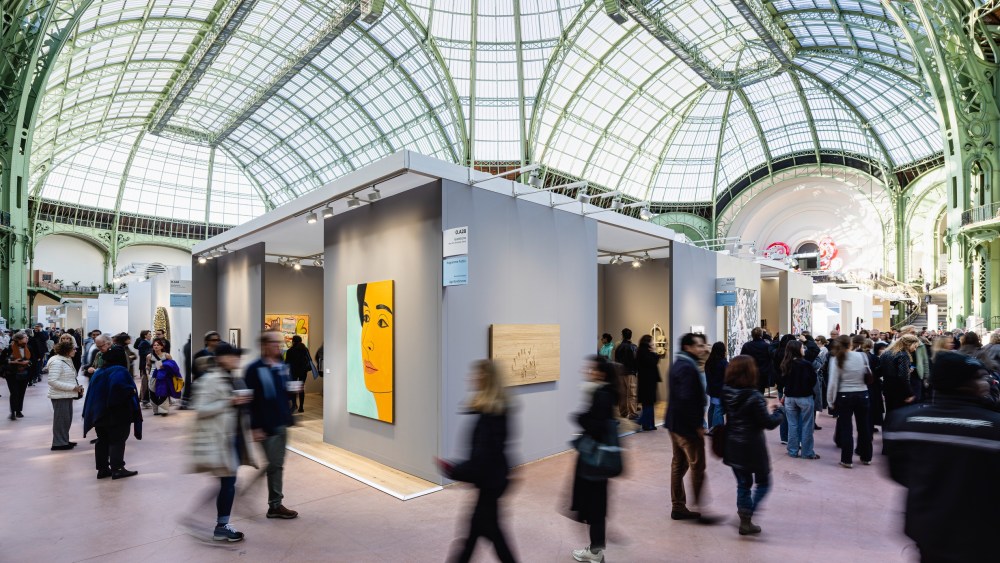 The scene at Art Basel Paris 2025