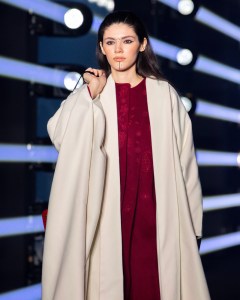 A look from Qormuz Fall 2025 at Riyadh Fashion Week.