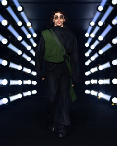 A look from Qormuz Fall 2025 at Riyadh Fashion Week.
