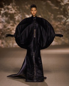 A look from Tima Abid Fall 2025 Haute Couture at Riyadh Fashion Week.