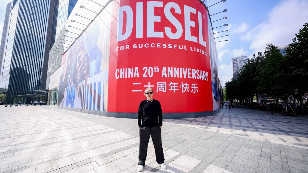 Renzo Rosso in Shanghai.