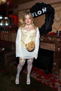 Francesca Scorsese at NYLON Halloween hosted by Ivy Getty held at People’s on October 31, 2025 in New York, New York.