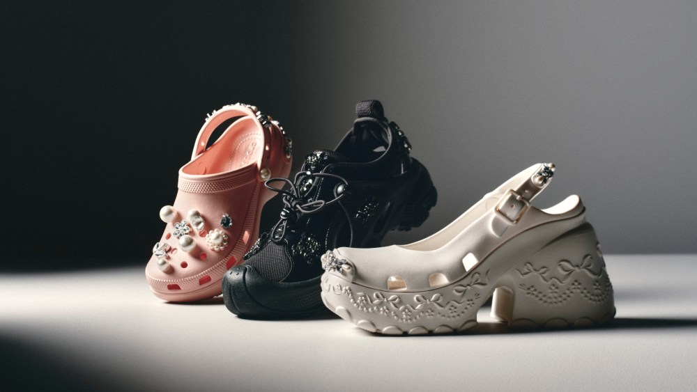 Simone Rocha x Crocs collaboration.