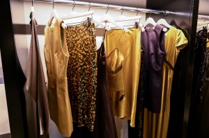 The scene at the opening of the Staud Melrose Avenue Flagship.