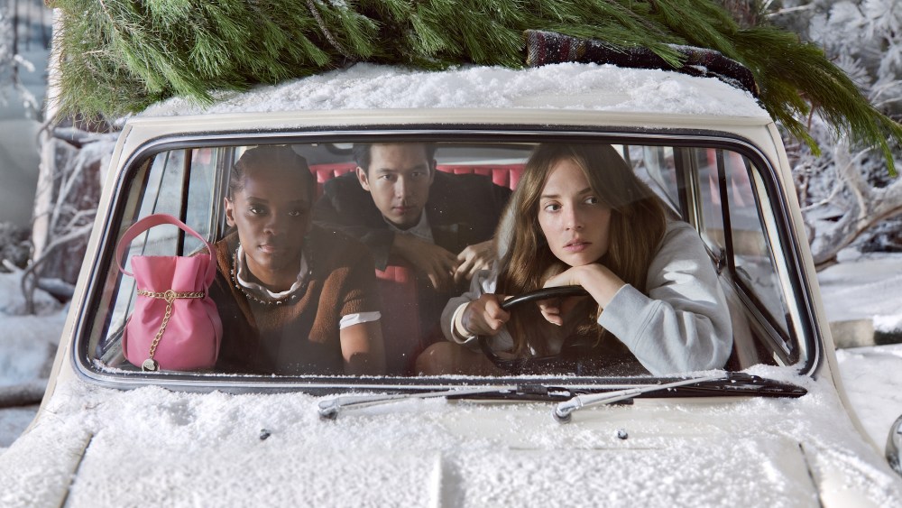 The Prada Holiday 2025 ad campaign by Glen Luchford.