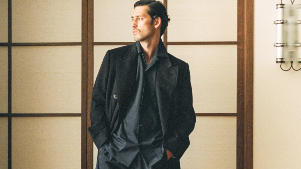 A look from the Umit Benan fall '25 collection.