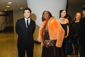 Zac Posen and Deborah Roberts
