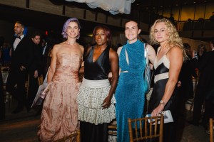 Emily Tisch Sussman, Mandy Freeman, Jaelin Howeell, and Tierna Davidson