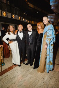 Oprah Winfrey, Darren Walker, Richie Jackson, Gayle King, and Jordan Roth
