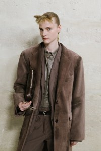 Backstage at Acne Studios Spring 2026 Ready-to-Wear Collection at Paris Fashion Week
