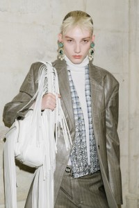 Backstage at Acne Studios Spring 2026 Ready-to-Wear Collection at Paris Fashion Week