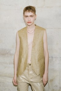 Backstage at Acne Studios Spring 2026 Ready-to-Wear Collection at Paris Fashion Week