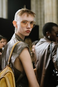 Backstage at Acne Studios Spring 2026 Ready-to-Wear Collection at Paris Fashion Week