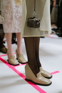 Backstage at Acne Studios Spring 2026 Ready-to-Wear Collection at Paris Fashion Week