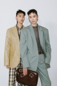 Backstage at Acne Studios Spring 2026 Ready-to-Wear Collection at Paris Fashion Week