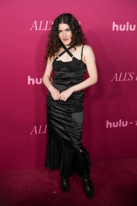 Kate Berlant at the “All’s Fair” Los Angeles series premiere held at DGA Theater on October 16, 2025 in Los Angeles, California.