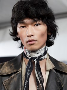 Backstage at Ann Demeuleester Spring 2026 Ready-to-Wear Collection at Paris Fashion Week