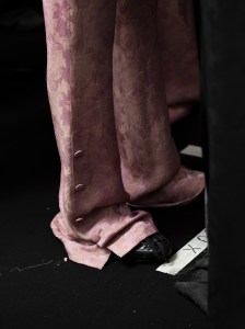 Backstage at Ann Demeuleester Spring 2026 Ready-to-Wear Collection at Paris Fashion Week