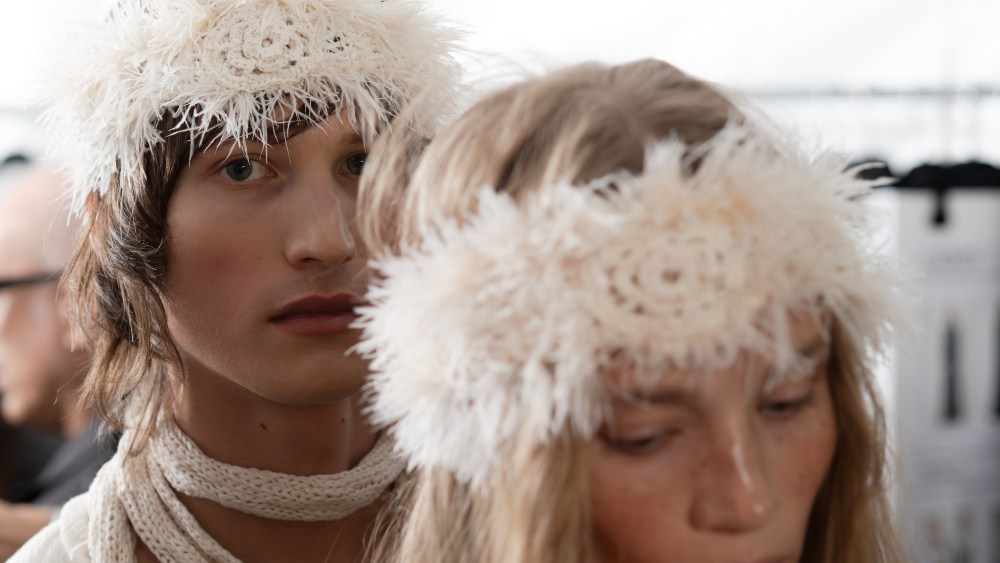 Hair accessories at Ann Demeulemeester