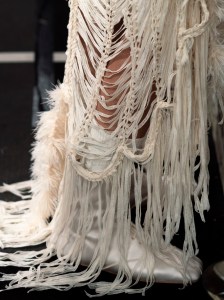 Backstage at Ann Demeuleester Spring 2026 Ready-to-Wear Collection at Paris Fashion Week