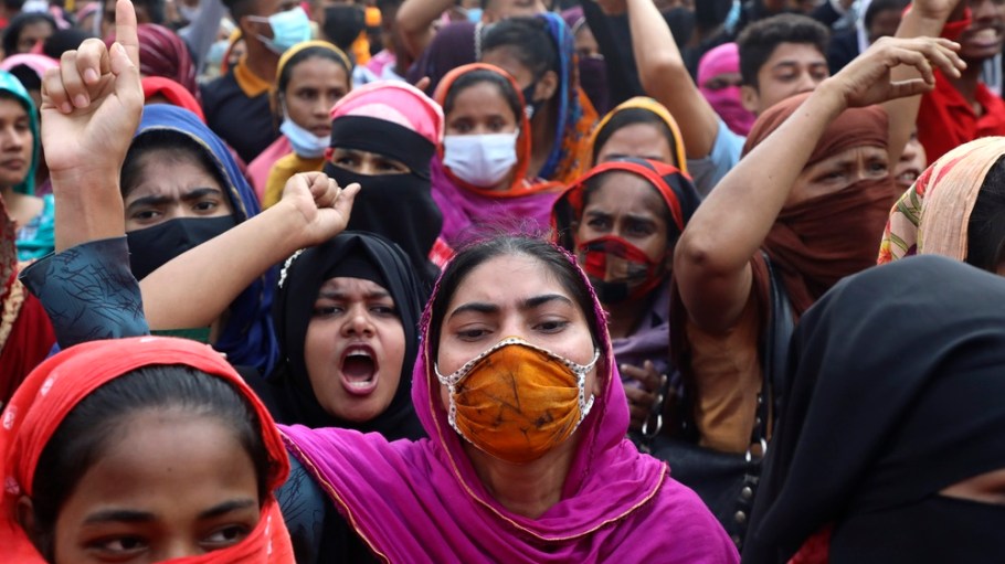Bangladesh minimum wage protests