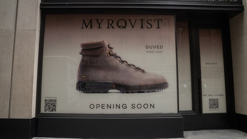Myrqvist, store, NYC, Manhattan, shoes, footwear