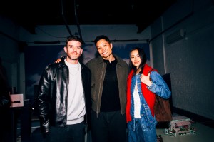 Bryan Greenberg, Alfred Chang and Jamie Chung