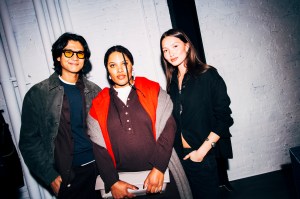 Woldy Reyes, Tara Thomas and Yada Villaret