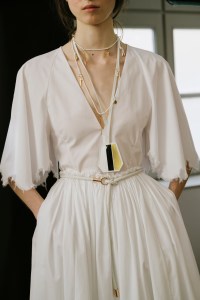 Backstage at Gabriela Hearst Spring 2026 Ready-to-Wear Collection at Paris Fashion Week