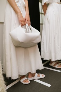 Backstage at Gabriela Hearst Spring 2026 Ready-to-Wear Collection at Paris Fashion Week