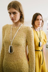 Backstage at Gabriela Hearst Spring 2026 Ready-to-Wear Collection at Paris Fashion Week