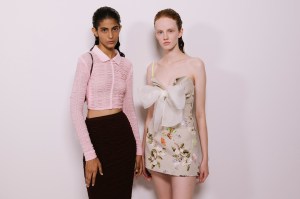 Backstage at Giambattista Valli Spring 2026 Ready-to-Wear Collection at Paris Fashion Week