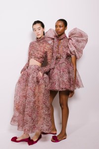 Backstage at Giambattista Valli Spring 2026 Ready-to-Wear Collection at Paris Fashion Week