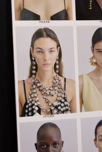 Backstage at Givenchy Spring 2026 Ready-to-Wear Collection at Paris Fashion Week