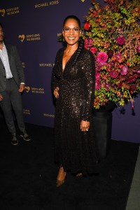 Audra Mcdonald at the 19th Annual Golden Heart Awards held at the Cathedral of St. John the Divine on October 20, 2025 in New York, New York.