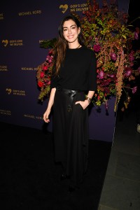 Anne Hathaway at the 19th Annual Golden Heart Awards held at the Cathedral of St. John the Divine on October 20, 2025 in New York, New York.