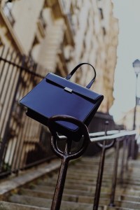 Balenciaga calfskin briefcase.