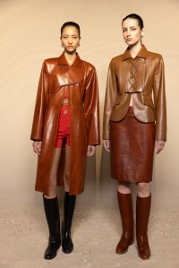 Backstage at Hermès Spring 2026 Ready-to-Wear Collection at Paris Fashion Week