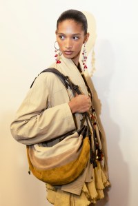 Backstage at Isabel Marant Spring 2026 Ready-to-Wear Collection at Paris Fashion Week