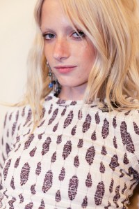 Backstage at Isabel Marant Spring 2026 Ready-to-Wear Collection at Paris Fashion Week