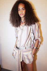 Backstage at Isabel Marant Spring 2026 Ready-to-Wear Collection at Paris Fashion Week