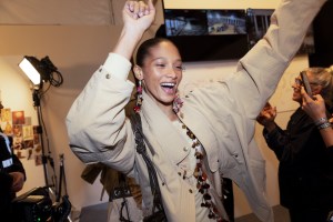 Backstage at Isabel Marant Spring 2026 Ready-to-Wear Collection at Paris Fashion Week